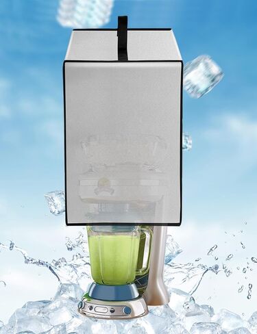 Frozen Drink Maker Lid Slushie Machine Cover Waterproof Anti-Static Nylon Lid for Margaritaville Professional Frozen Concoction Maker/Margarita SLUSHi Machine/Margarita Shave Ice Drink Maker (Silver) in Kuwait