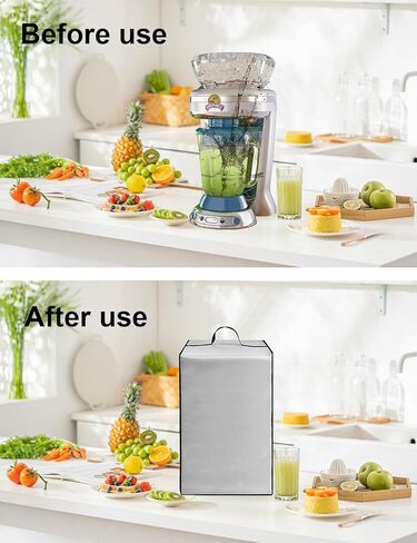 Frozen Drink Maker Lid Slushie Machine Cover Waterproof Anti-Static Nylon Lid for Margaritaville Professional Frozen Concoction Maker/Margarita SLUSHi Machine/Margarita Shave Ice Drink Maker (Silver) in Kuwait