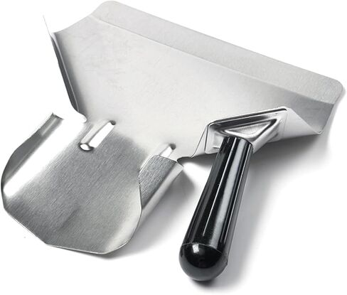 Right-Handle Stainless Steel Popcorn Scoop | Commercial Popcorn Machine Supplies, Filler Tool for Snack Containers in Saudi Arabia