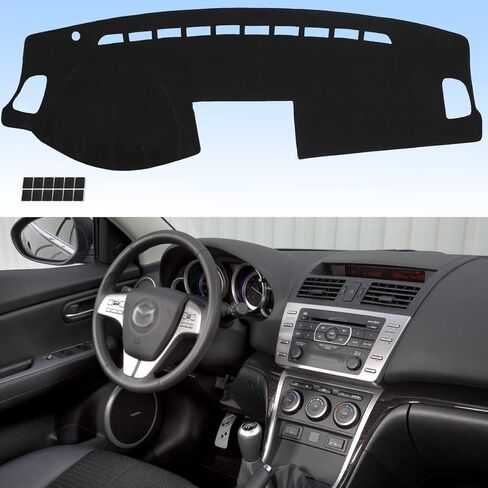 Dashboard Dash Cover Flannel Dash Mat Custom Compatible with 2015-2019 Subaru Outback (Only Mfr Body Code:B15), Anti-Glare, Anti-Reflection, No Peculiar Smell in Kuwait