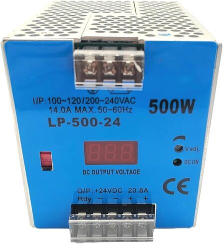 24V 12V Digital Display Switching Power Supply 500W mini Size Rail Single Output 100-240V Input LP.500W Power Supply(LP500W-12V) in Kuwait