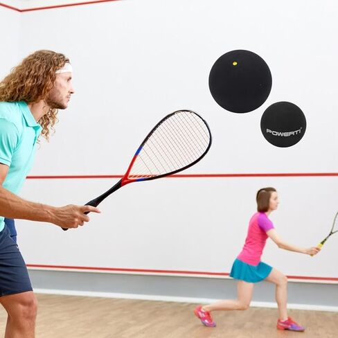 Single Ball, Single Dot Squash Racket Balls 37mm Squash Ball High Elastic Single Dot Squash Rubber Squash Ball for Beginner Competition Training in Saudi Arabia
