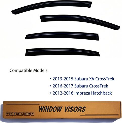 Window Visors Rain Guards fits 2013-2018 Altima, Window Wind Deflectors Vent Shades, 4 Pieces in Kuwait