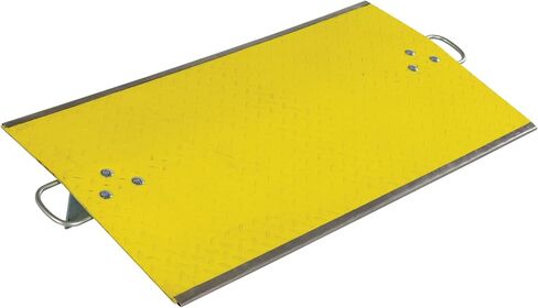 Vestil FGDP-4824-1000 Fiberglass Dock Plate 48 in. x 24 in. 1000 Lb. Capacity Yellow in Saudi Arabia