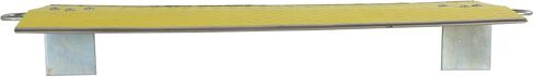 Vestil FGDP-4824-1000 Fiberglass Dock Plate 48 in. x 24 in. 1000 Lb. Capacity Yellow in Saudi Arabia