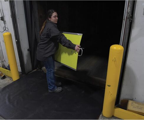 Vestil FGDP-4824-1000 Fiberglass Dock Plate 48 in. x 24 in. 1000 Lb. Capacity Yellow in Saudi Arabia
