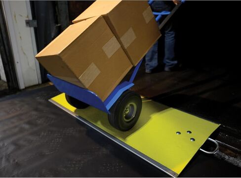 Vestil FGDP-4824-1000 Fiberglass Dock Plate 48 in. x 24 in. 1000 Lb. Capacity Yellow in Saudi Arabia