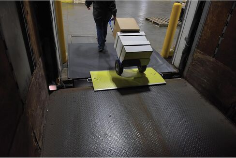 Vestil FGDP-4824-1000 Fiberglass Dock Plate 48 in. x 24 in. 1000 Lb. Capacity Yellow in Saudi Arabia