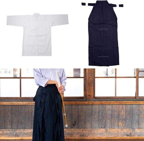 Japanese Kendo Uniform Set Breathable Iaido Traditional Samurai Outfit in Saudi Arabia