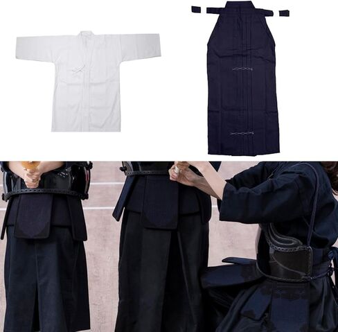Japanese Kendo Uniform Set Breathable Iaido Traditional Samurai Outfit in Saudi Arabia