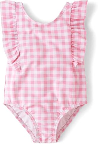 The Children's Place,Baby Girls,and Toddler One Piece Swimsuit,Pink Stripe,2 Years in Saudi Arabia