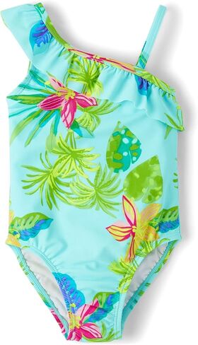 The Children's Place,Baby Girls,and Toddler One Piece Swimsuit,Pink Stripe,2 Years in Saudi Arabia