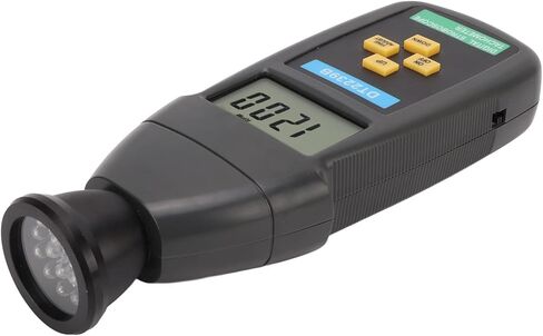 DT2239B LCD Digital Stroboscope Handheld - مقياس سرعة الدوران للمواد القابلة للاستخدام في المختبر ، شاشة LCD ، كفاءة عالية وليس مقياس سرعة الدوران in Saudi Arabia