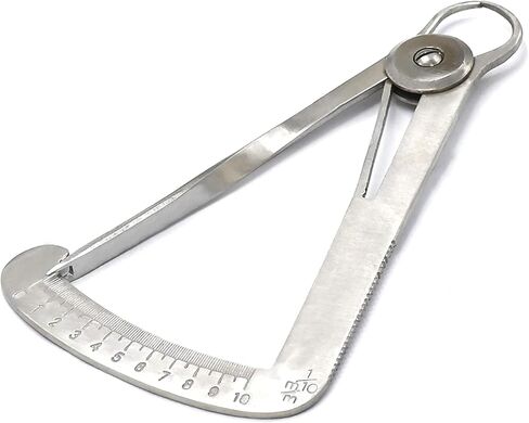 Stainless Steel Iwanson Dental Gauge Caliper 0-10mm - Diamonds, Jewelry Stones in Saudi Arabia