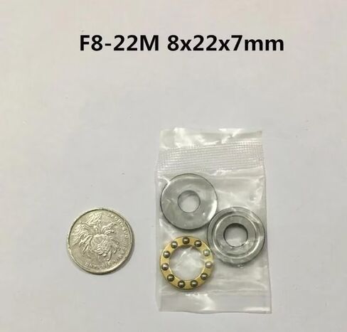 4pcs Mini Plane Axial Thrust Ball Bearing 3-In-1 F8-22 F9-17M F9-20M F10-18M F12-21M F12-23M Axial Ball Thrust Bearing in Saudi Arabia