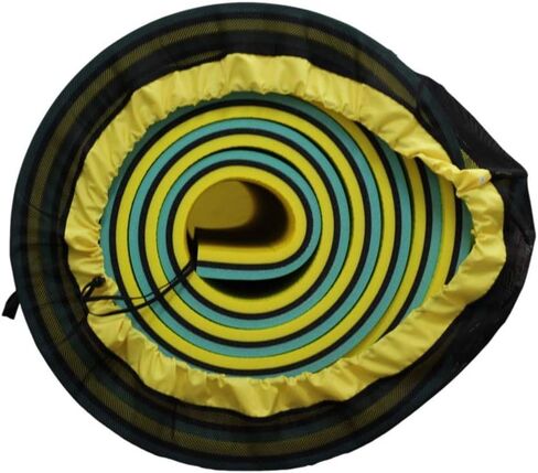 Aqua Lily Pad ACC-SB-XL-Y Nylon Storage Bag with Mesh Inserts and Mounting Hooks, Fits 16, 20, & 22 Foot Pads, Yellow in Saudi Arabia