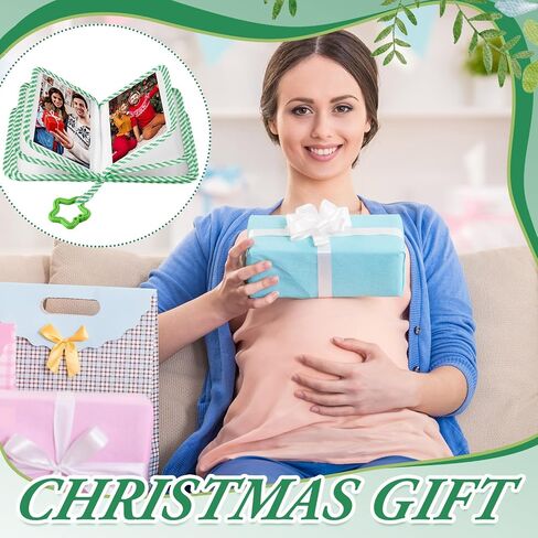 My First Family Album Holds 17 4x6 Pictures Baby Photo Album Soft Cloth Book Caterpillar Book for Newborn Toddler Memory Gift in Saudi Arabia