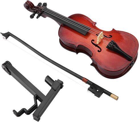 5.5In Wooden Miniature Cello Replica With Case Instrument Model Musical Gifts Ornaments Miniatura Violoncello,Violon,Violoncelle,Chello,Cello,Toy Cello,Miniature Cello,Miniaturen C in Saudi Arabia