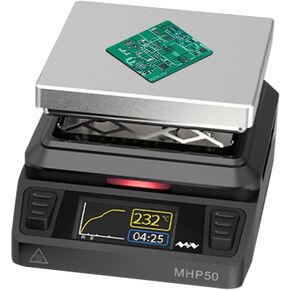 Constant Temperature Heating Platform,Constant Temperature Heating Platform 50 * 50mm Enlarged Heating Area Built-in Cooling Fan 160 * 80 LCD Display Segmented Heating Design with Firmware Upgrade in Saudi Arabia