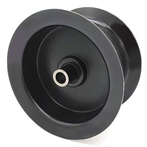 Flat Idler Pulley, 3.12'' Flat Diameter, 3/8" Bore, Steel in Saudi Arabia