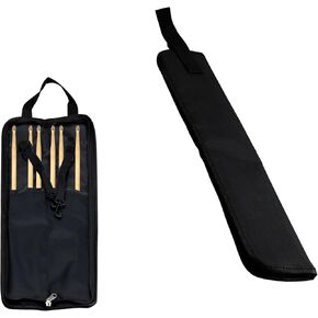 Blue Drumsticks Bag, Thickened Drum Stick Holder Portable Case with Hooks Inside for Percussion Sticks, Drum Mallet in Kuwait