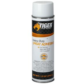 Tiger Tough Fast Tacking Heavy Duty Spray Adhesive (12) in Kuwait