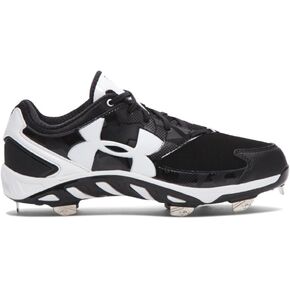 UA Under Armor Spine Glyde St Cleats Womens Black/White - New in Kuwait