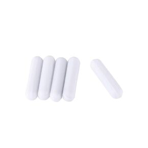 قضبان ضجة مغناطيسية 5pcs PTFE ، قضبان التحريك المختبرية من النوع C مقاومة درجات الحرارة العالية (250 ℃) مع درجة حرارة منخفضة -196 ℃ ، 7 × 30 مم 9 × 30 مم لخلاط المختبر ، لوحة محرك مغناطيسي in Kuwait