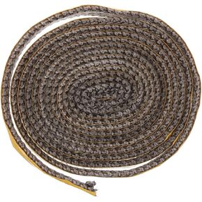 Wood Stove Door Gasket Seal Self-Adhesive High Temperature Fiberglass Rope 3mm x 10mm x 4m for Fireplace Chimney and Oven Use Sturdy Heat Resistant Insulation in Saudi Arabia
