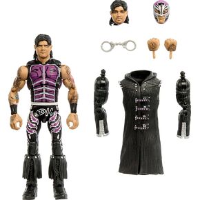 Mattel WWE Ultimate Edition Action Figure & Accessories, 6-inch Dominik Mysterio Collectible Set, Swappable Heads & Hands, 30 Articulation Points in Saudi Arabia