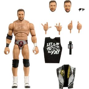 Mattel WWE Ultimate Edition Action Figure & Accessories, 6-inch LA Knight Collectible Set, Swappable Heads & Hands, 30 Articulation Points in Saudi Arabia