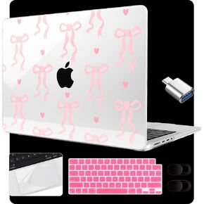 MEEgoodo for M4 MacBook Pro 14 inch Case 2024 2023 2021, Laptop Hard Shell Cases Fit Model A3112/A3401/A3185/A2918/A2992/A2779/A2442 for M3 M2 M1 Pro/Max, Summer Flowers in Saudi Arabia