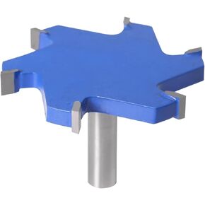 1pc 1/2" Shank 12mm Shank 6 Edge T Type Slotting Cutter Woodworking Tool Router Bits for Wood Industrial Grade Milling Cutter(12shankX65mmX8mm) in Saudi Arabia