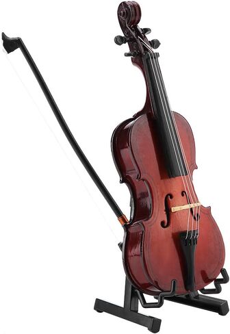 5.5In Wooden Miniature Cello Replica With Case Instrument Model Musical Gifts Ornaments Miniatura Violoncello,Violon,Violoncelle,Chello,Cello,Toy Cello,Miniature Cello,Miniaturen C in Saudi Arabia