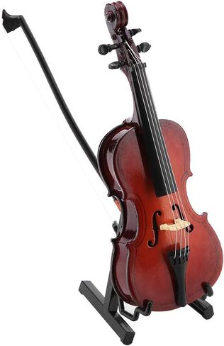 5.5In Wooden Miniature Cello Replica With Case Instrument Model Musical Gifts Ornaments Miniatura Violoncello,Violon,Violoncelle,Chello,Cello,Toy Cello,Miniature Cello,Miniaturen C in Saudi Arabia