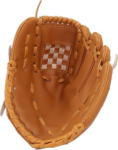 Keenso Baseball Glove, Ergonomic Design Soft Lining Special Grip Improves Stability and Accuracy, Professional Performance PU Leather Outfield Mitt for Baseball Training in Saudi Arabia