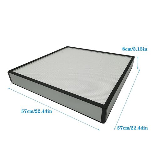 استبدال مرشح TechTongda HEPA ، 22.4 '' x 22.4 '' x 3.2 '' FFU Fan Filet in Kuwait