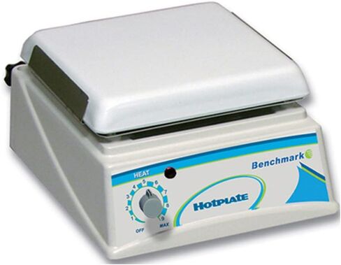 Penchmark Scientific H4000-H Plate Top Hot Plate ، 7.5 "× 7.5" منصة ، 9 "طول × 8" عرض X 4.5 "، 120 فولت/60 هرتز in Kuwait