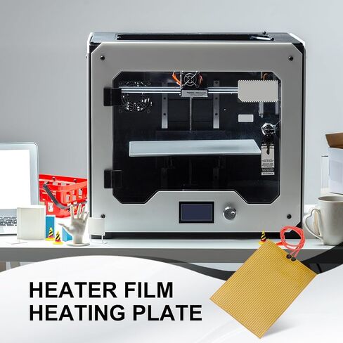 MECCANIXITY 2pcs Heater Film Heating Plate, 50W 24V Polyimide Heat Pad Adhesive PI Heater Elements Film 135mmx95mm Heater Strip for Constant Temperature in Saudi Arabia