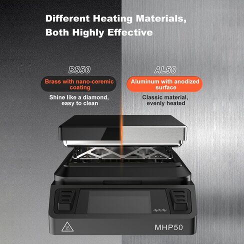 Constant Temperature Heating Platform,Constant Temperature Heating Platform 50 * 50mm Enlarged Heating Area Built-in Cooling Fan 160 * 80 LCD Display Segmented Heating Design with Firmware Upgrade in Saudi Arabia