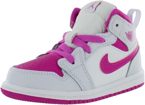 Nike Air Jordan 1 Mid Pre School Wash/Violet Frost-White FD8781-601 12C in Saudi Arabia