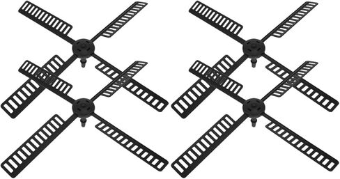 POPETPOP 4 Sets Versatile Garden Windmill Ornament Plastic Windmill Part for Blades Rotating Garden Lighthouse in Saudi Arabia