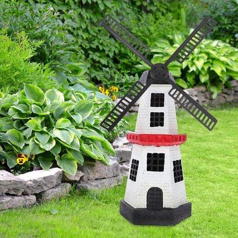 POPETPOP 4 Sets Versatile Garden Windmill Ornament Plastic Windmill Part for Blades Rotating Garden Lighthouse in Saudi Arabia