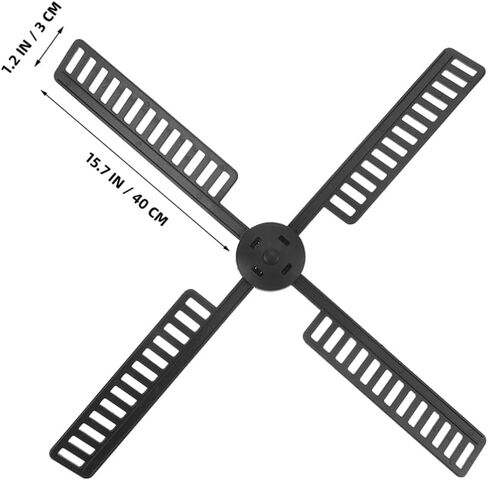 POPETPOP 4 Sets Versatile Garden Windmill Ornament Plastic Windmill Part for Blades Rotating Garden Lighthouse in Saudi Arabia