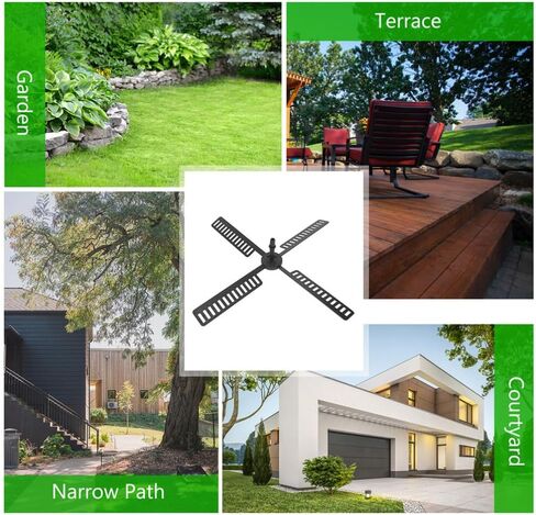 POPETPOP 4 Sets Versatile Garden Windmill Ornament Plastic Windmill Part for Blades Rotating Garden Lighthouse in Saudi Arabia