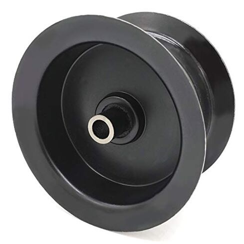 Flat Idler Pulley, 3.12'' Flat Diameter, 3/8" Bore, Steel in Saudi Arabia