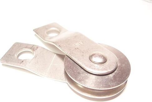 Stainless Steel Split Bracket Pulleys, 1-1/2" and 2-1/2" Diameters: 1, 2, 5, 10 pcs (1-1/2 Inch, 1 pc) in Saudi Arabia