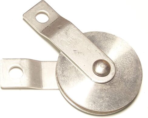 Stainless Steel Split Bracket Pulleys, 1-1/2" and 2-1/2" Diameters: 1, 2, 5, 10 pcs (1-1/2 Inch, 1 pc) in Saudi Arabia
