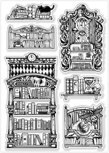 chgcraft عتيقة مكتبة السيليكون clear clear stamps ختم شفاف ل diy scrapbooking الألبوم الألبوم الزخرفية in Kuwait