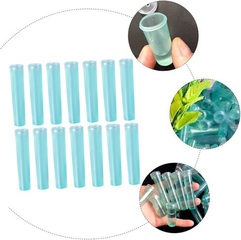 ARTIBETTER 2sets Floral Preservation Tubes Easy Install Culture Flower Tubes for Home Decor Sky- 50pcs*2 in Saudi Arabia